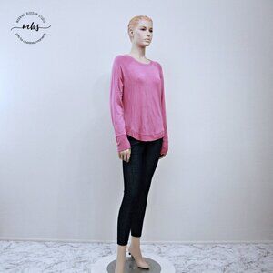 Athleta Crew Neck‎ Sweatshirt Pink Women SP